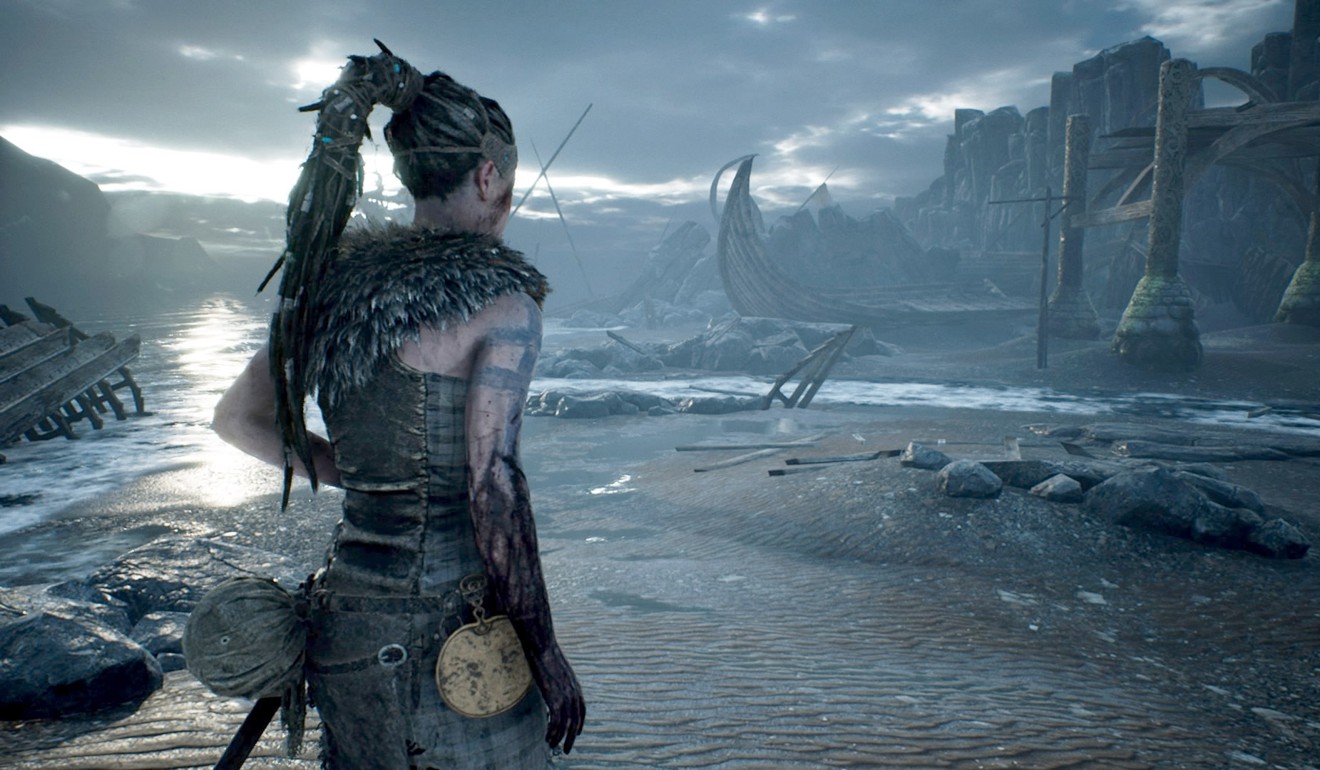 Senua’s quest takes her to the underworld to retrieve her lover. Photo: Ninja Theory