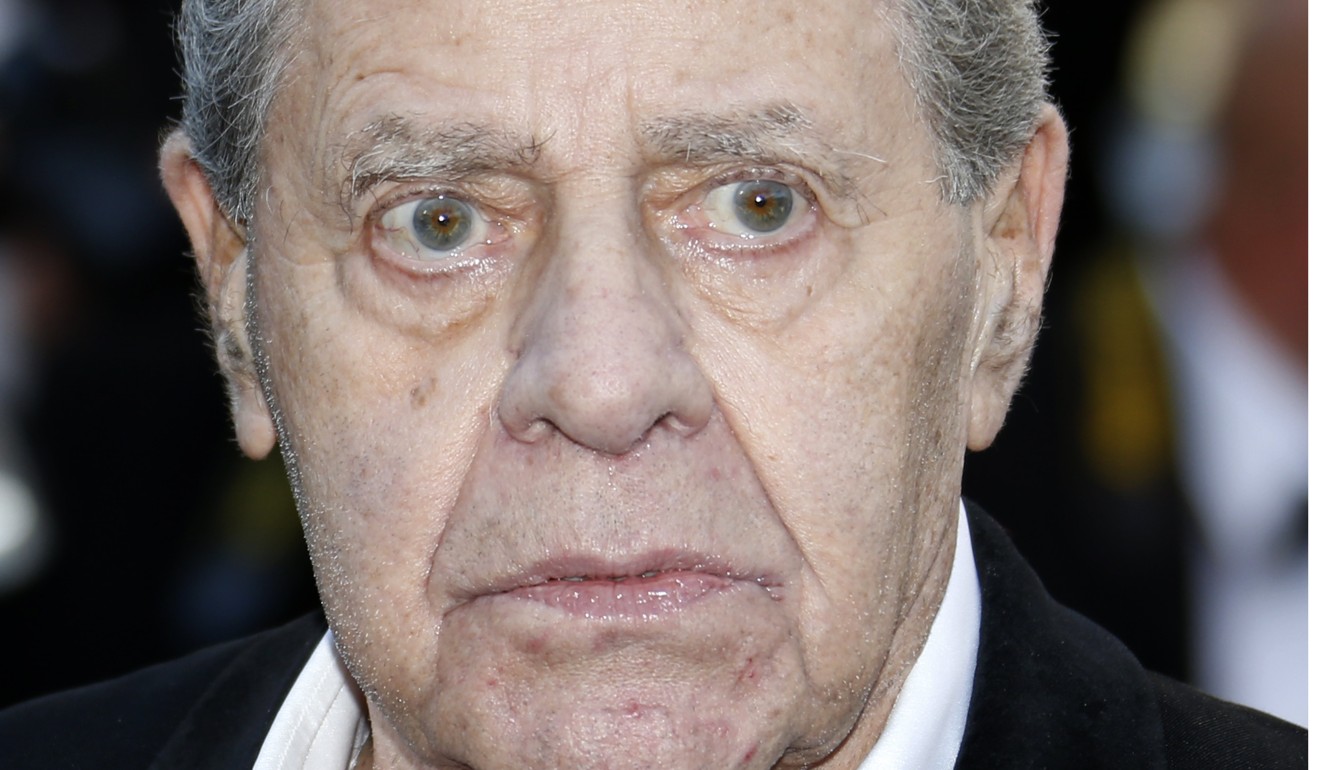 US actor Jerry Lewis was known for being a difficult interview. File photo: EPA