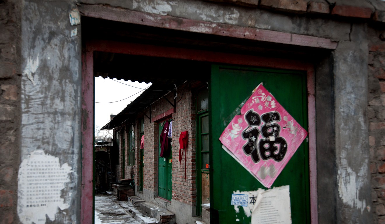 An illegal detention centre where petitioners were detained in Beijing. Photo: AP