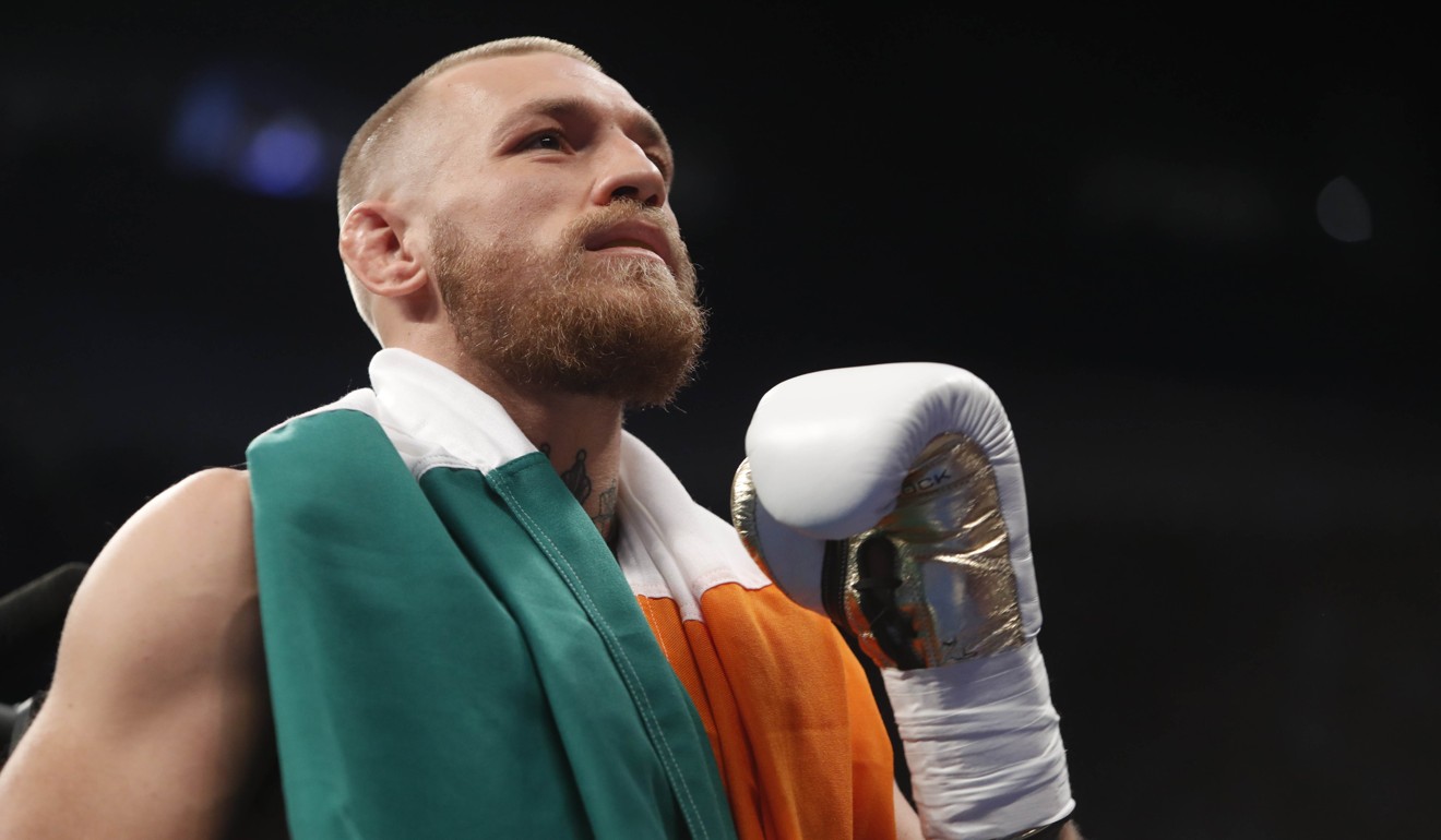 Conor McGregor gave his legion of Irish fans something to cheer about despite his defeat. Photo: Reuters