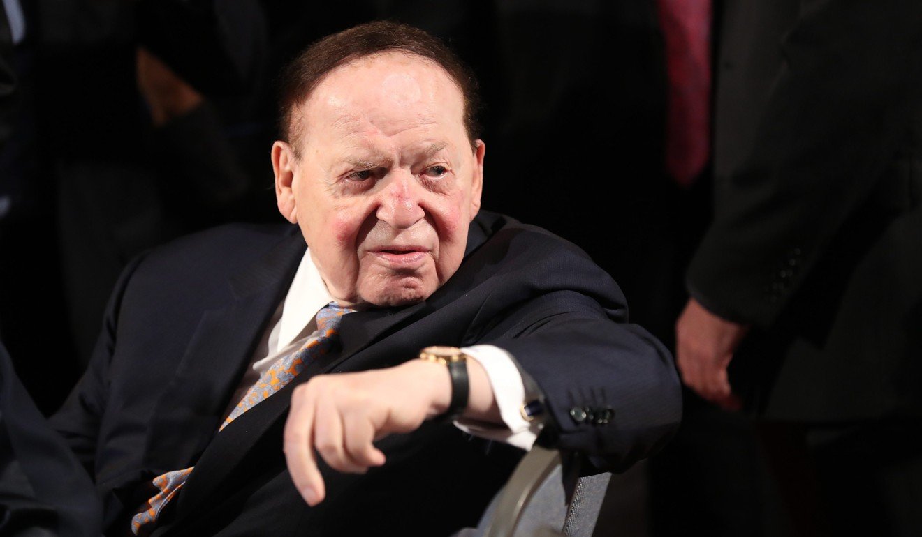 US casino magnate Sheldon Adelson. Photo: EPA