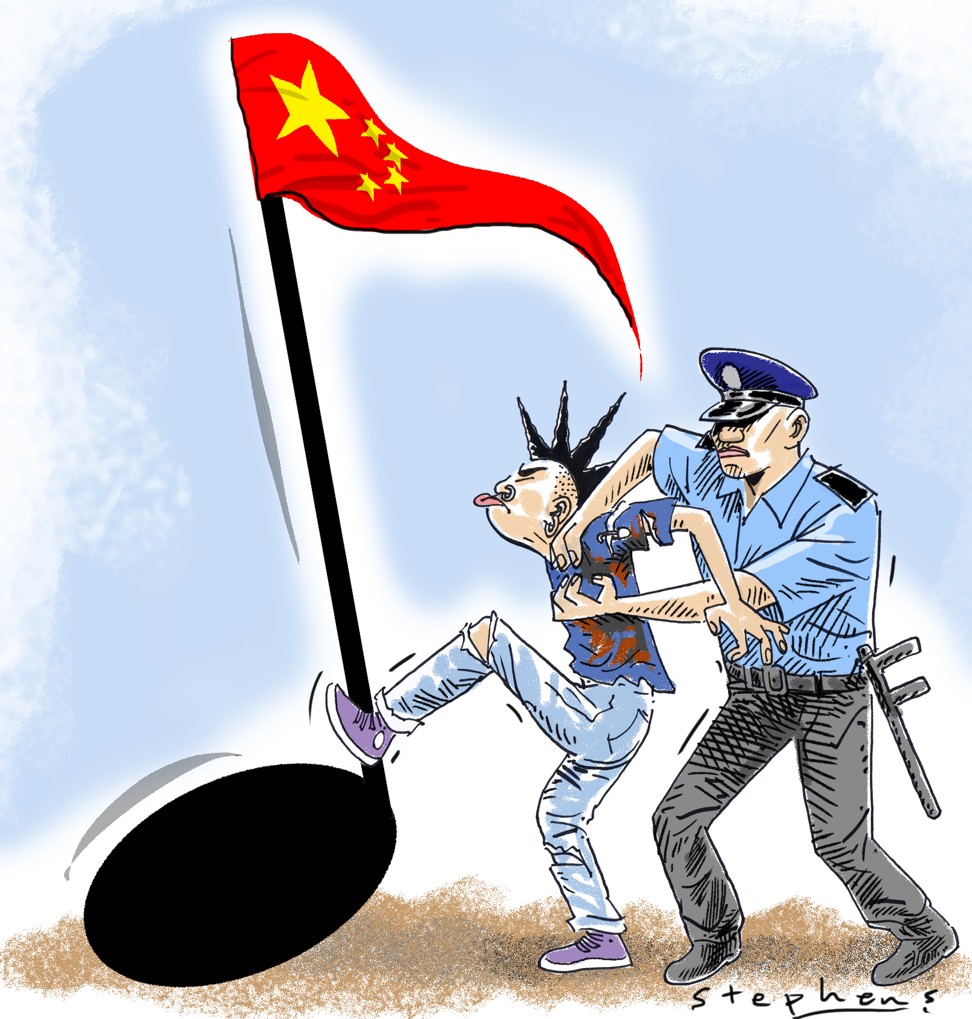 It is natural for governments to expect their country’s national anthem to be respected. But the addition of another law which criminalises a form of expression is not what Hong Kong needs at this politically sensitive time. Illustration: Craig Stephens