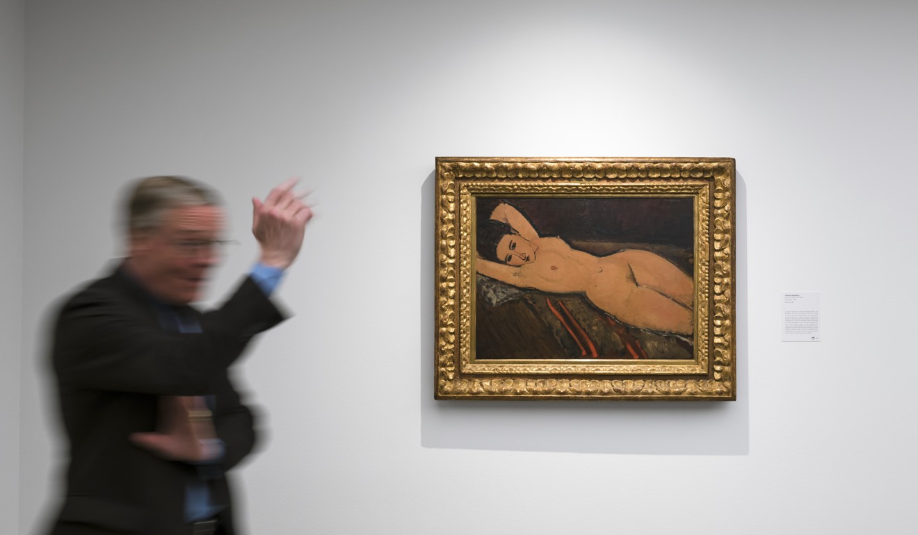‘Reclining Nude’ by Amedeo Modigliani. Photo: AFP