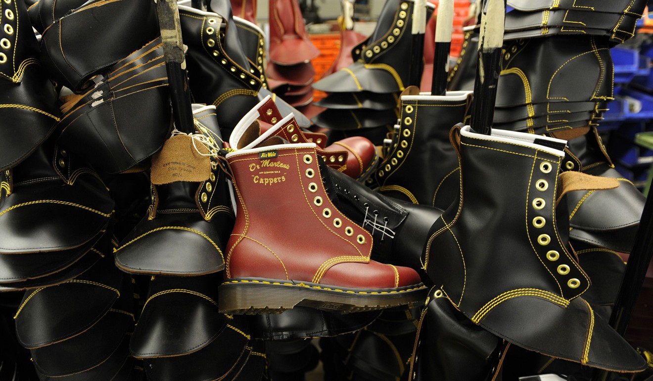 Dr Martens boots. Photo: AFP