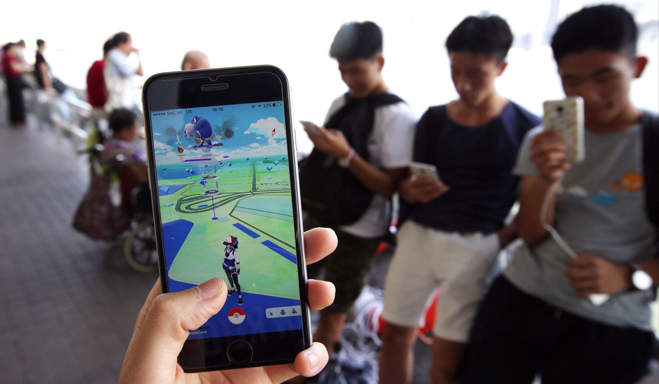 Pokemon Go was a huge hit in Hong Kong. Photo: Nora Tam