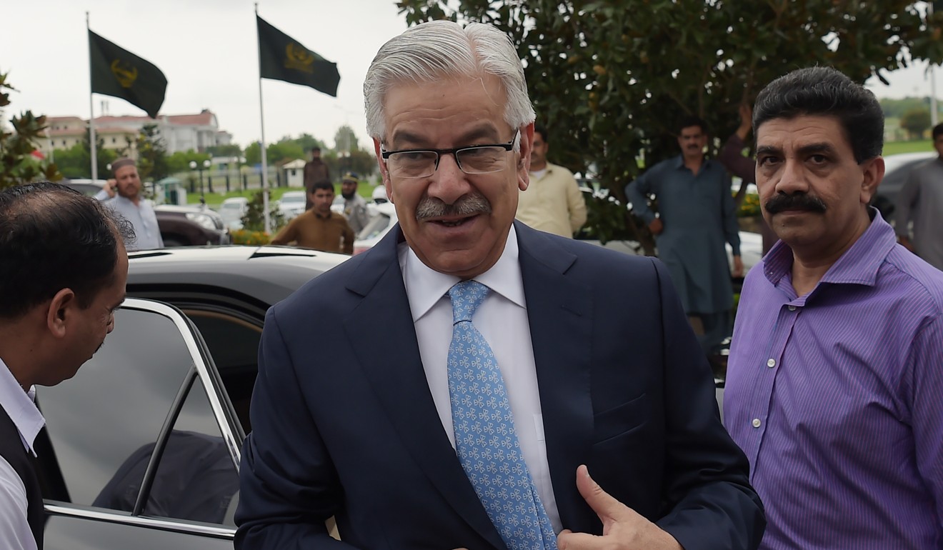 Pakistani Foreign Minister Khawaja Asif. Photo: AFP