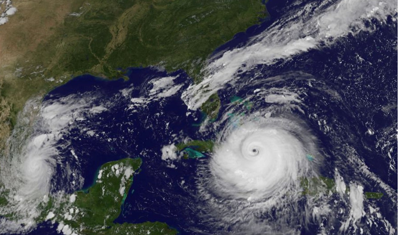Hurricane Irma is driving toward Florida. Photo: Nasa