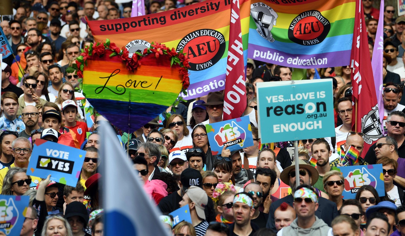 Sydney Gay Marriage Rally Draws Record Crowd As Australias Contentious Postal Vote Nears 0539