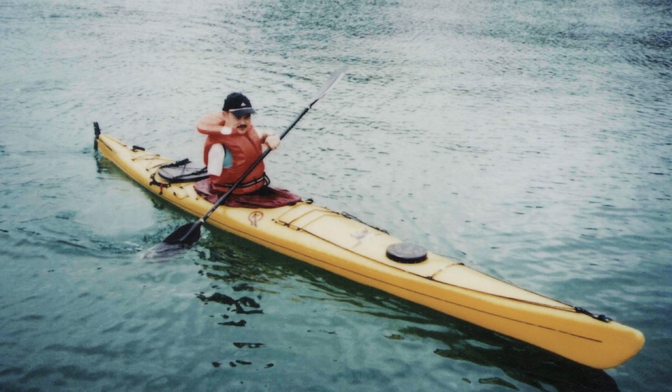 Derek Ko in Sai Kung in 2003. He says he does not let his disability stop him from doing new things. Photo: Derek Ko