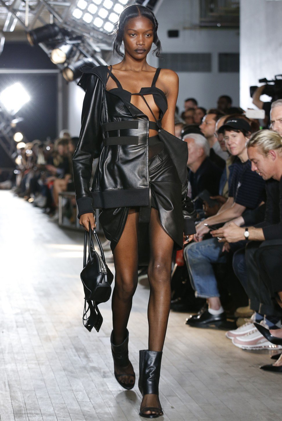 Helmut Lang Seen by Shayne Oliver busts out in bralettes at New York  Fashion Week
