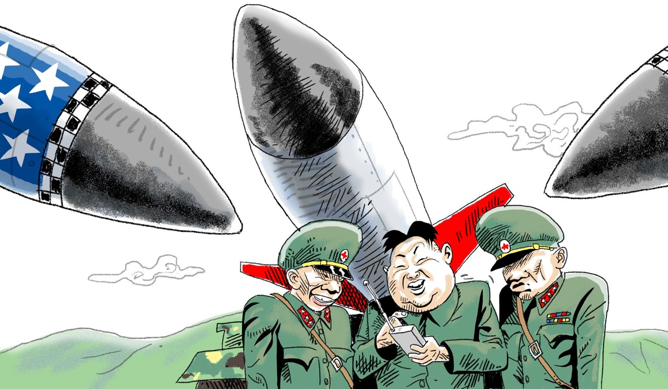 Kim’s nuclear test has pushed China and the US a step closer towards cooperation. Illustration: Craig Stephens
