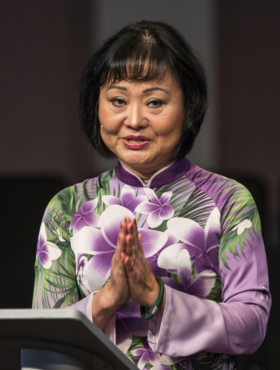 Kim Phuc Phan Thi has been haunted by her wartime trauma, but has used religion to help ease the pain. Photo: Alamy