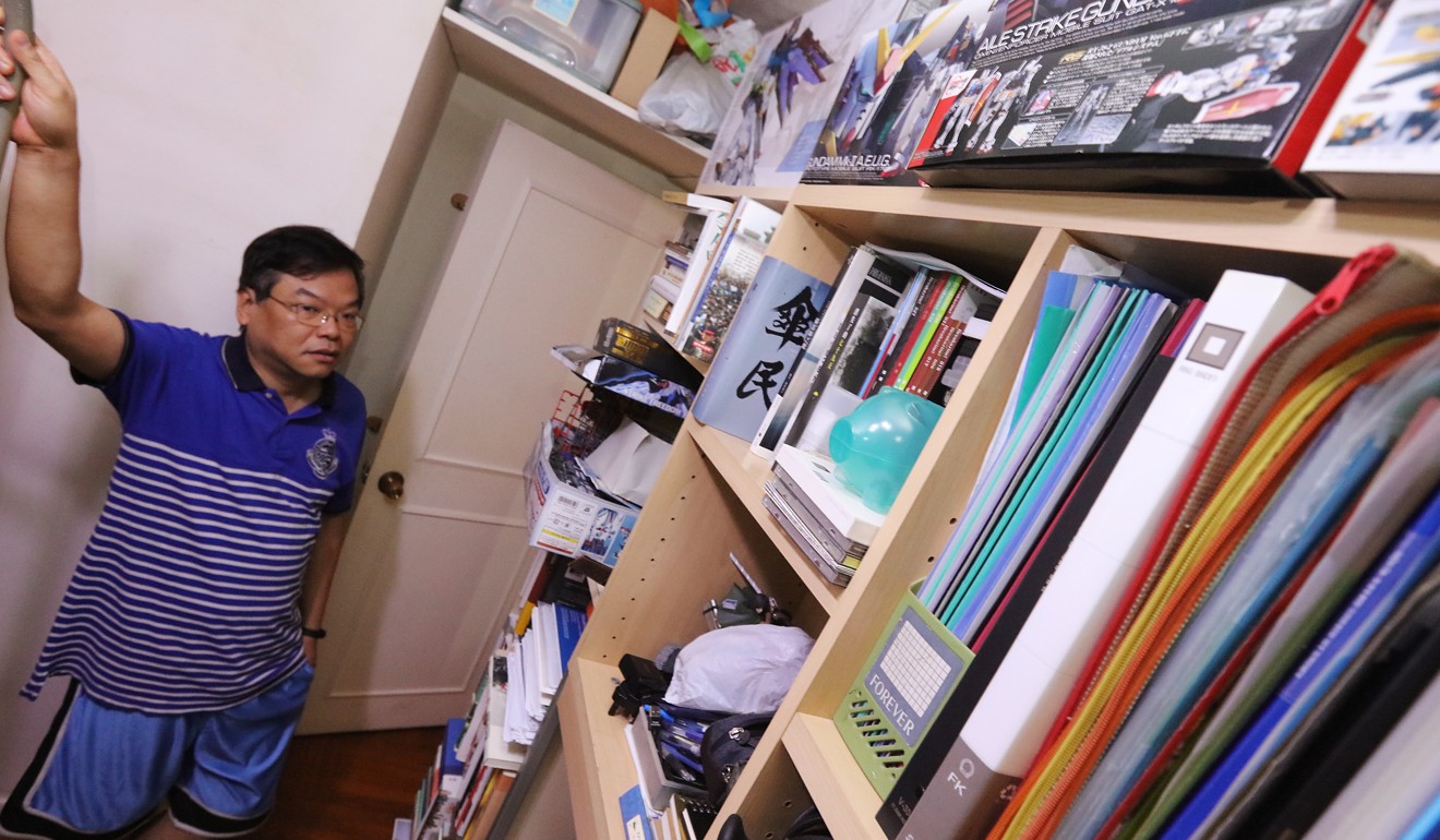 Joshua Wong’s room. Photo: Felix Wong