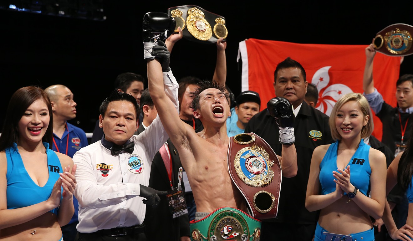 Danrex Tapdasan has officiated many world-class fights as well as bouts involving Hong Kong’s Rex Tso. Photo: Sam Tsang