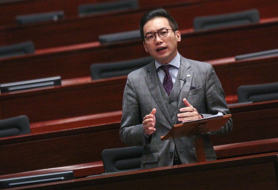 Opposition legislator Alvin Yeung. Photo: Felix Wong