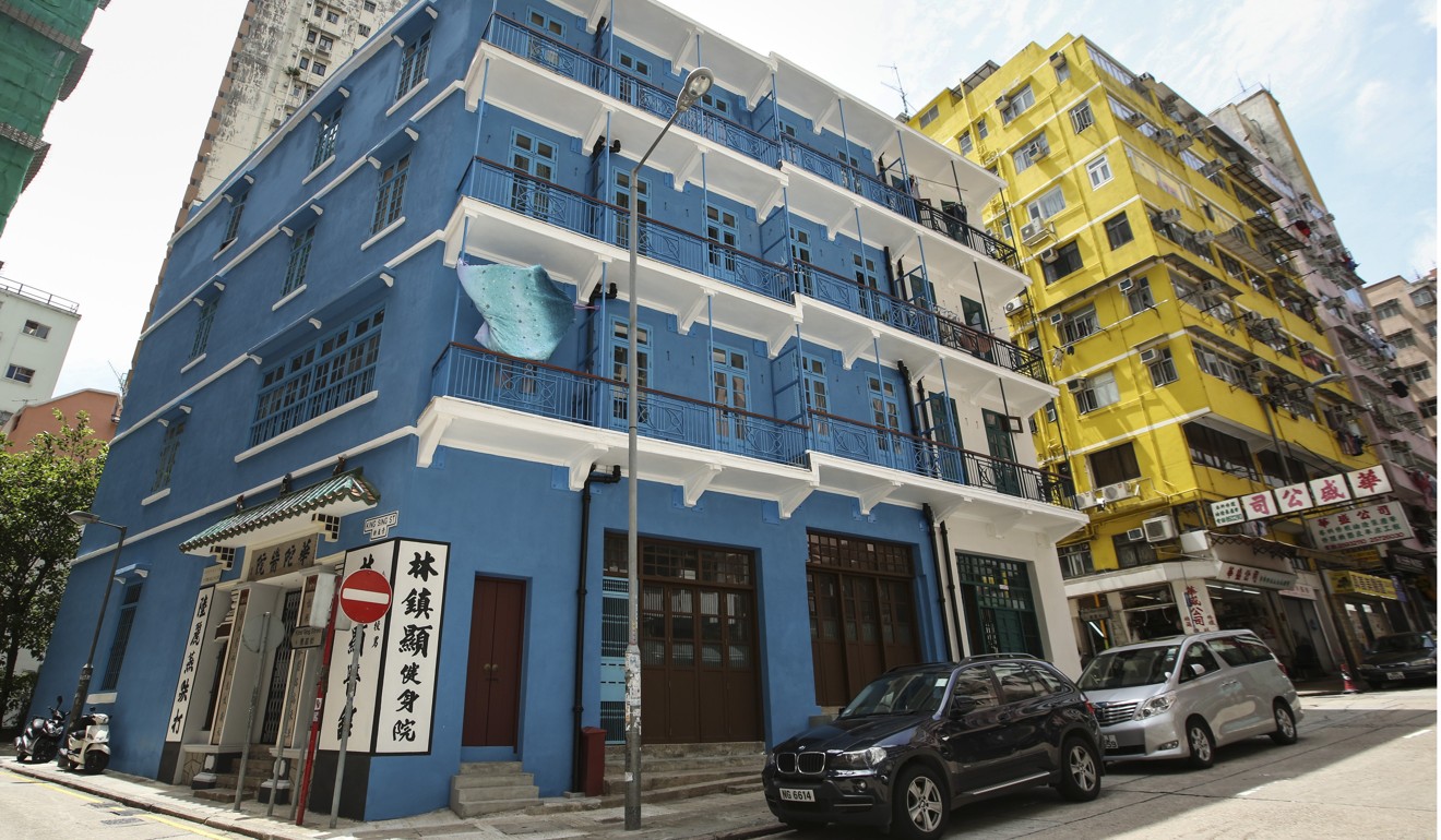 The Blue House in Wan Chai. Photo: Edmond So