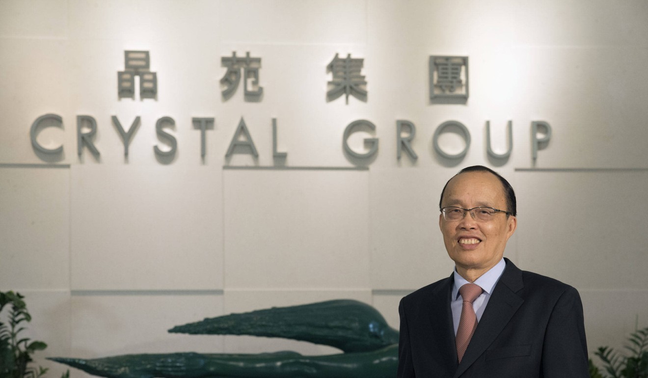 Kenneth Lo, founder chairman of Crystal Group. Photo: SCMPOST