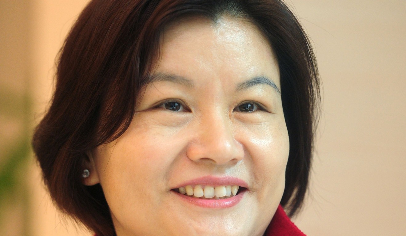 Zhou Qunfei, chairwoman and president of Hunan-based Lens Technology, ranks as the world’s richest self-made woman with a fortune of 70 billion yuan. Photo: AFP