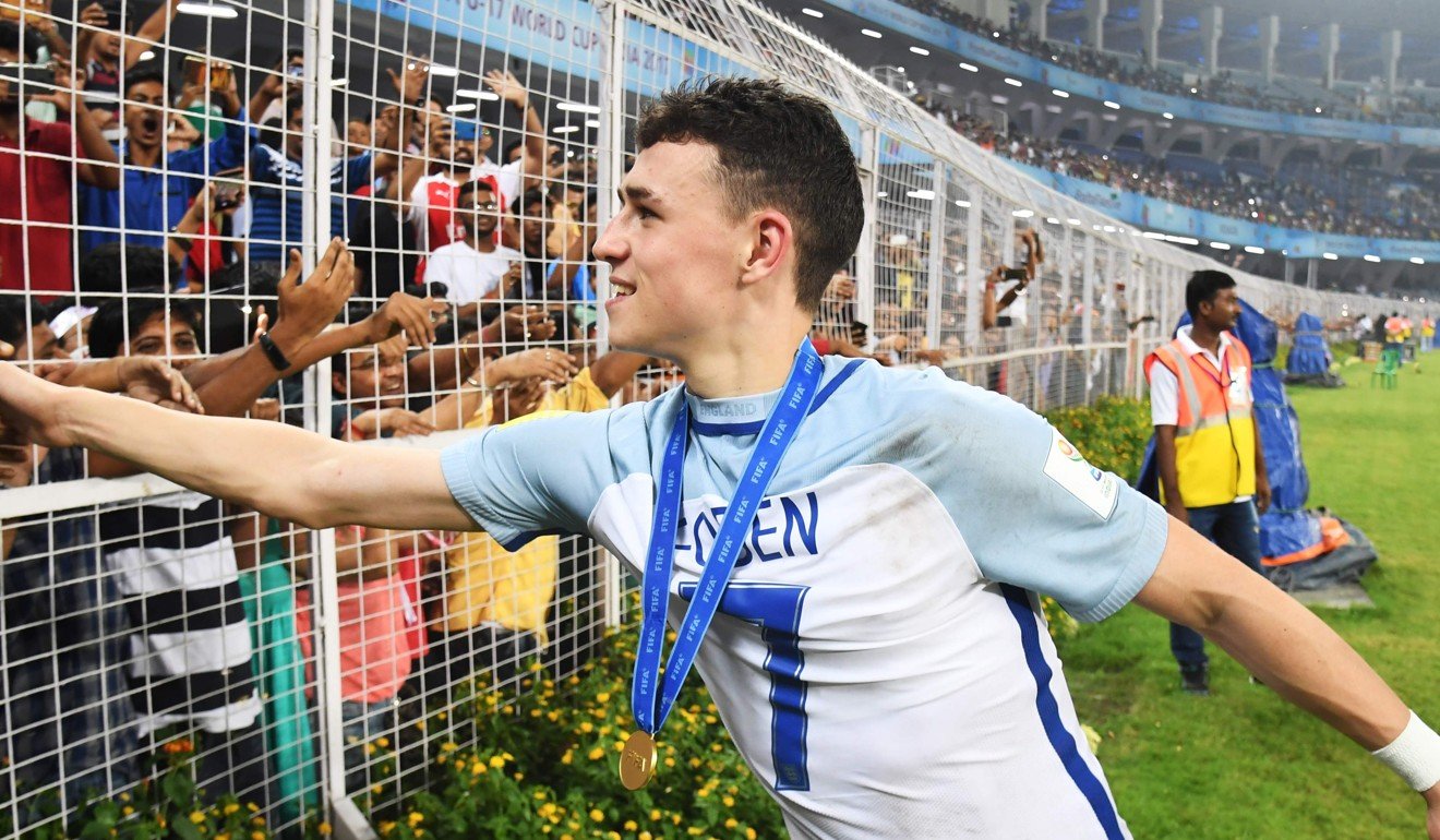 Young gun Phil Foden is making an impression at Manchester City. Photo: AFP