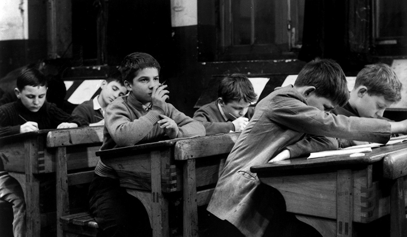 A young Jean-Pierre Léaud (centre) in Les Quatre Cents Coups (1959).