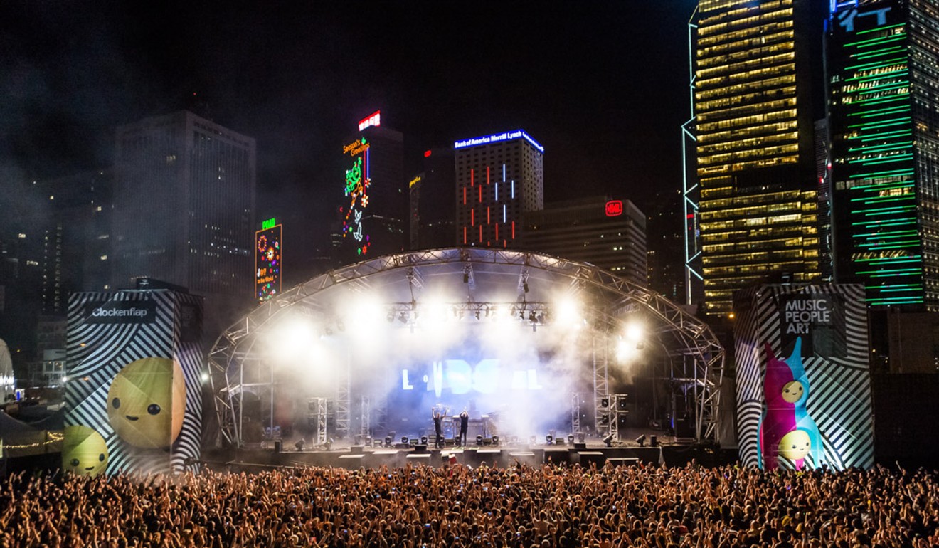 The Chemical Brothers close Clockenflap 2016. Photo: Chris Lusher