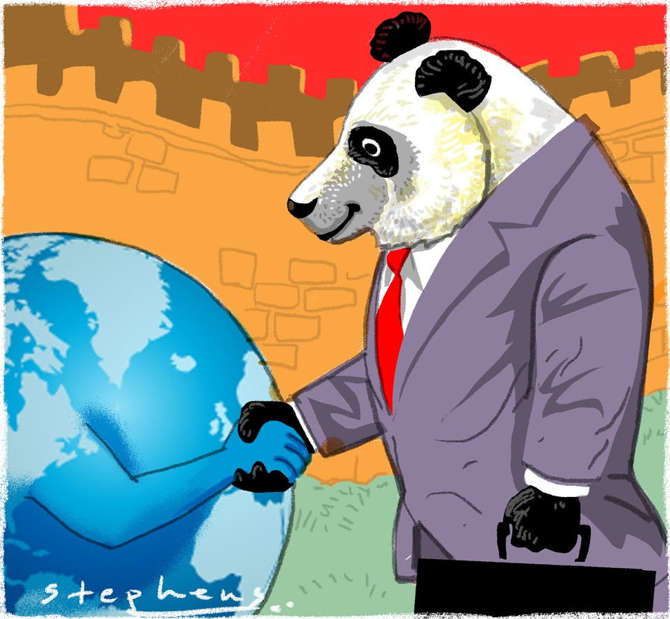 Chinese companies “going global” will bring opportunities for common development. ­Illustration: Craig Stephens