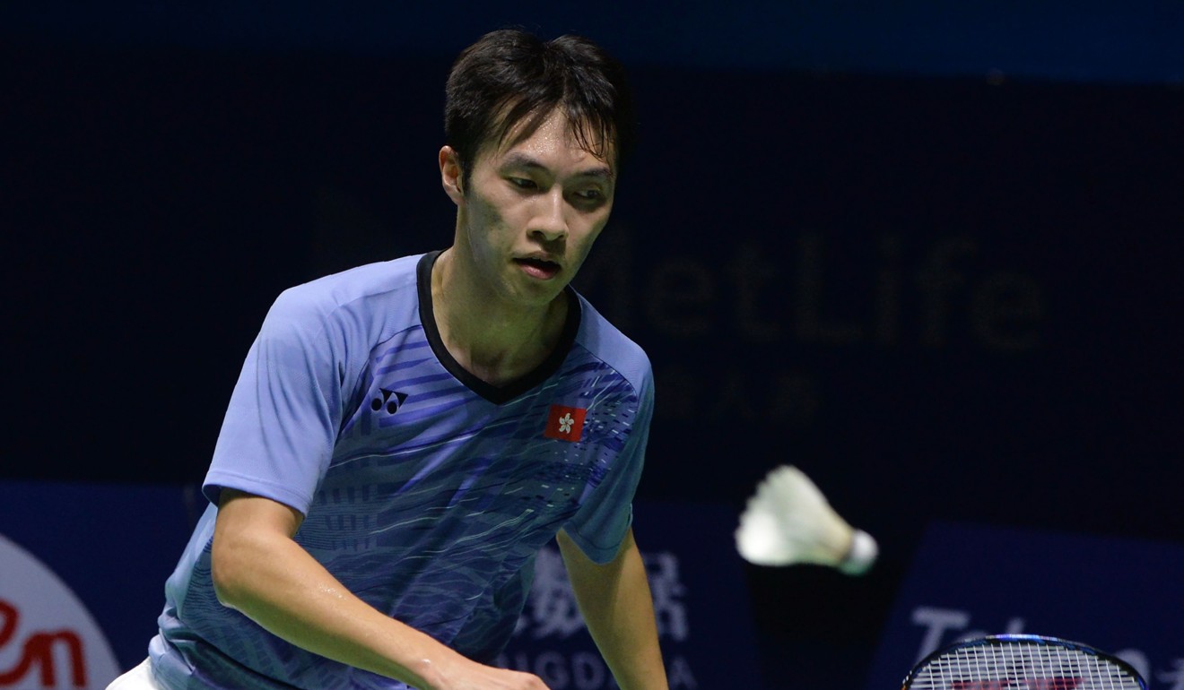 Angus Ng Ka-long is a former world doubles junior champion. Photo: AFP