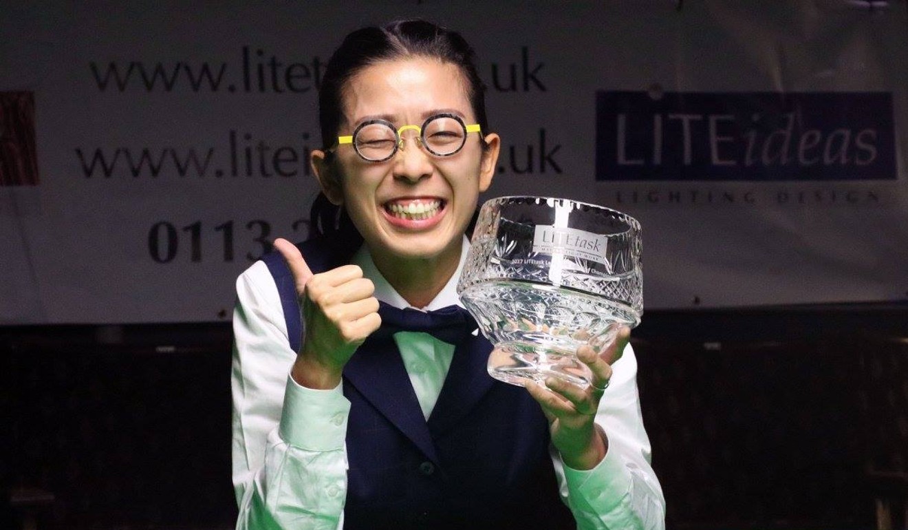 Ng On-yee won the snooker world title for the second time in 2017. Photo: WLBS
