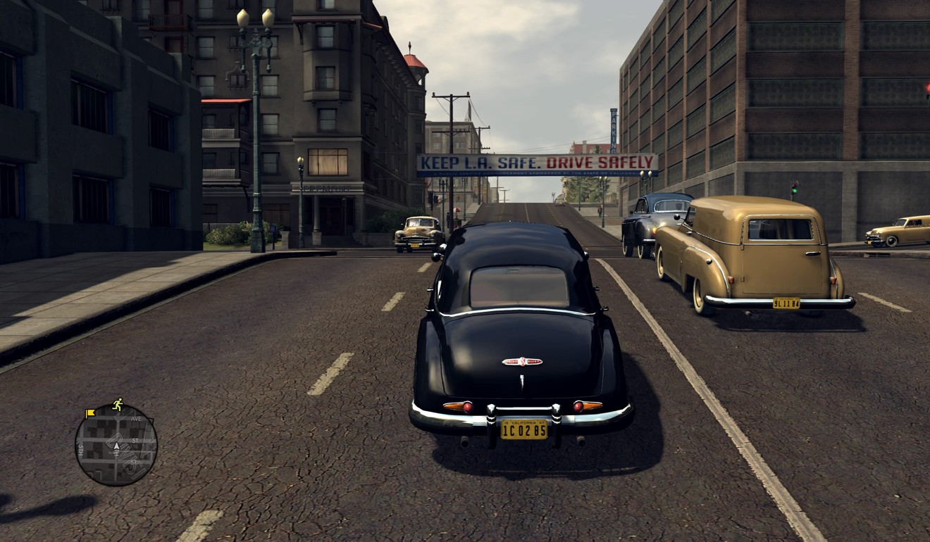 A screen grab from the remastered version of L.A. Noire.