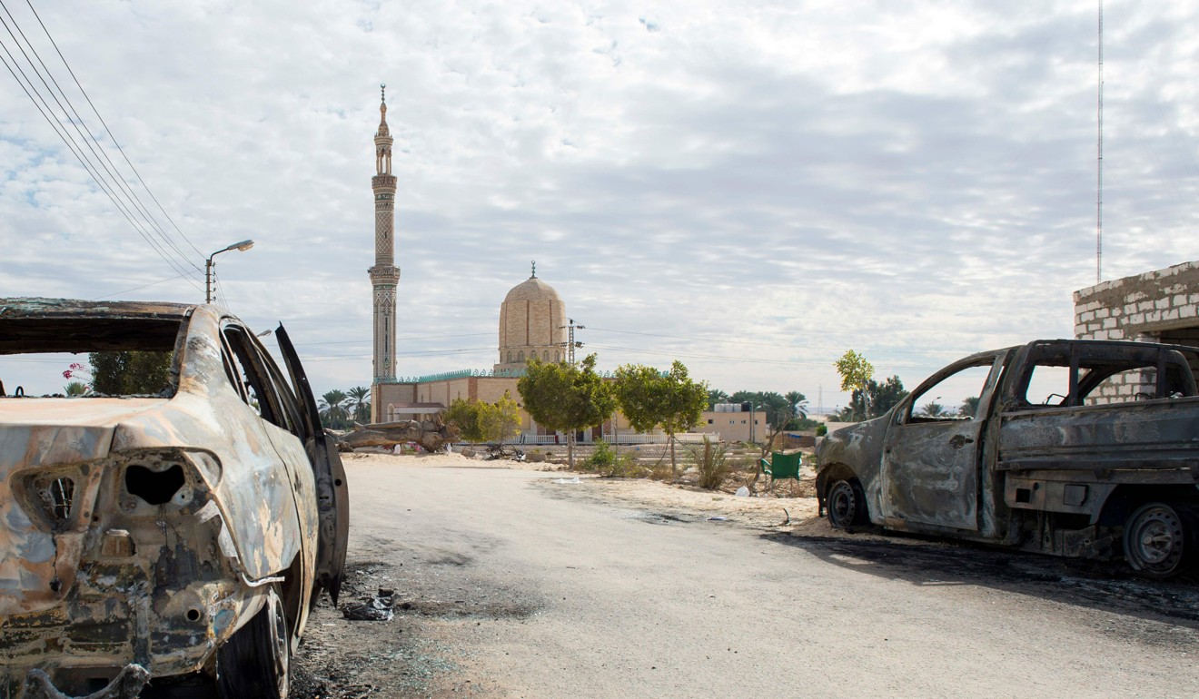 Rawda Mosque that was targeted was frequented by Sufi Muslims, followers of a mystical form of Islam that is deemed to be heretical by Islamic State and other Sunni extremists. Photo: AFP