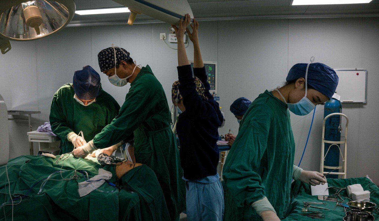 Plastic surgery carries little stigma in China. Photo: AFP