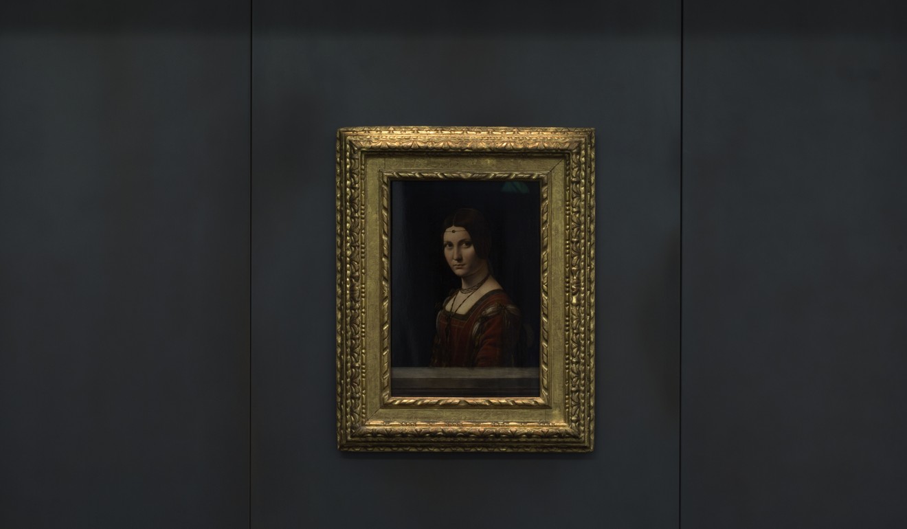 La belle ferronière is a notable painting in the museum. Photo: Louvre Abu Dhabi