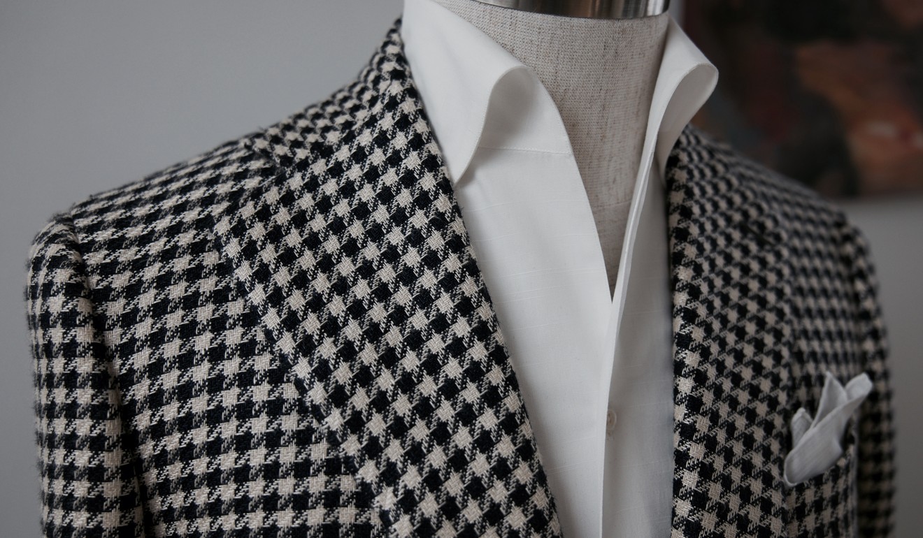 A suit jacket from Magnus & Novus.