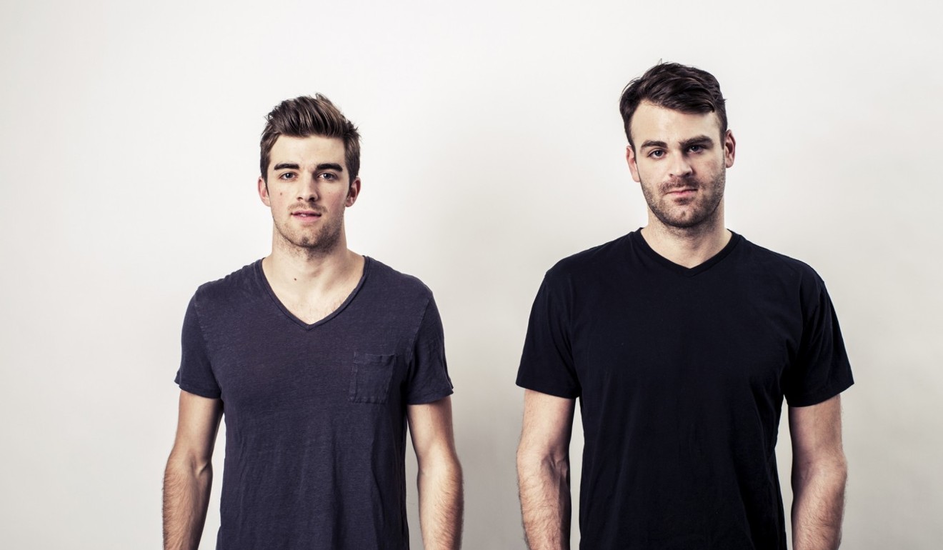 The Chainsmokers’ Andrew Taggart (left) and Alex Pall.