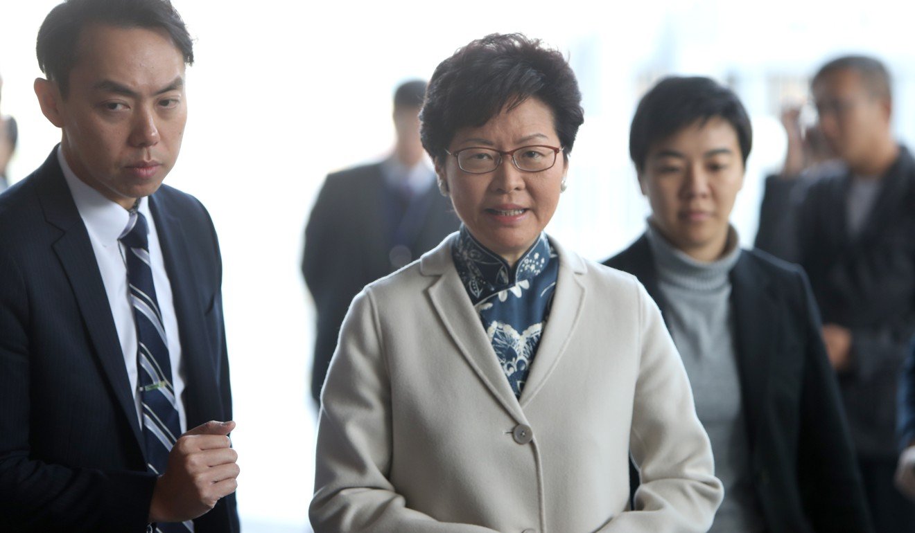 Hong Kong Chief Executive Carrie Lam Cheng Yuet-ngor said the Legco President’s decision was “reasonable”. Photo: Winson Wong