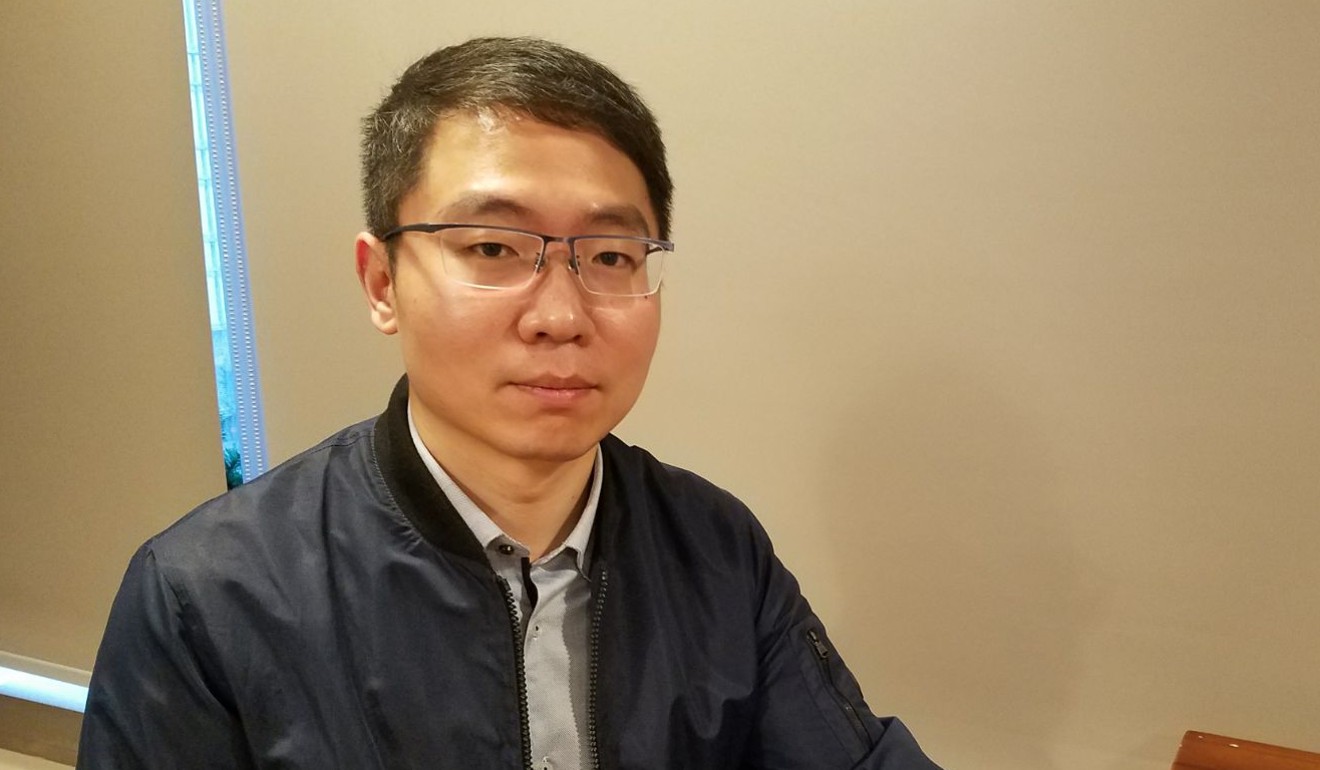 Chen Wei, CEO of ZhongAn Technology said China’s insurtech market was so huge that no one single company can gain a dominating share. Photo: Laura He