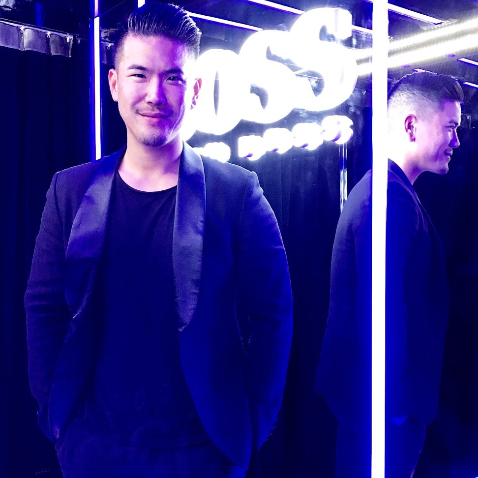 Nelson Yong at Hugo Boss’ kick-off party.