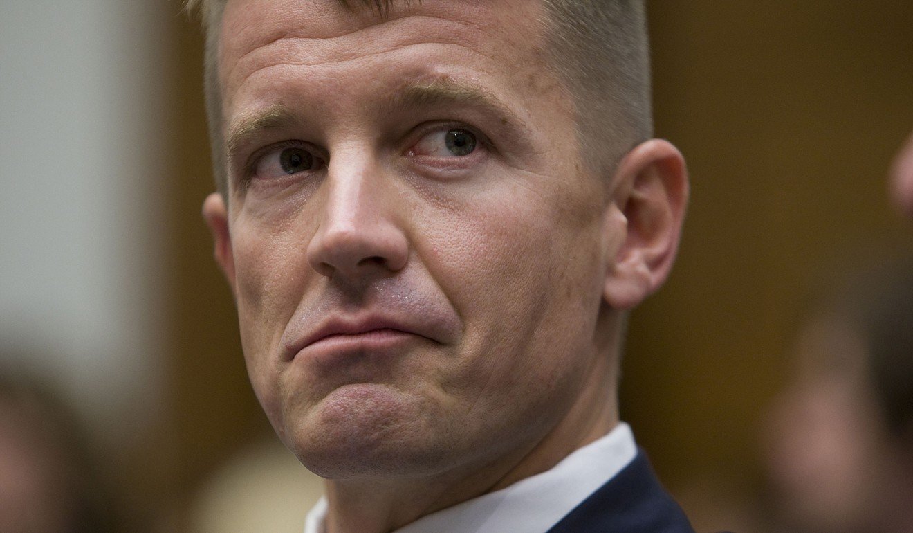 Erik Prince, chairman of the Hong-Kong-based Frontier Services Group. Photo: MCT