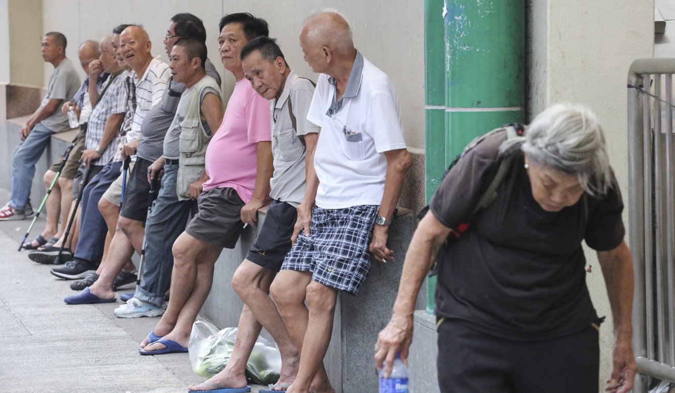 The number of elderly residents in Hong Kong is expected to surge 120 per cent to reach 2.3 million by 2034. Photo: Felix Wong