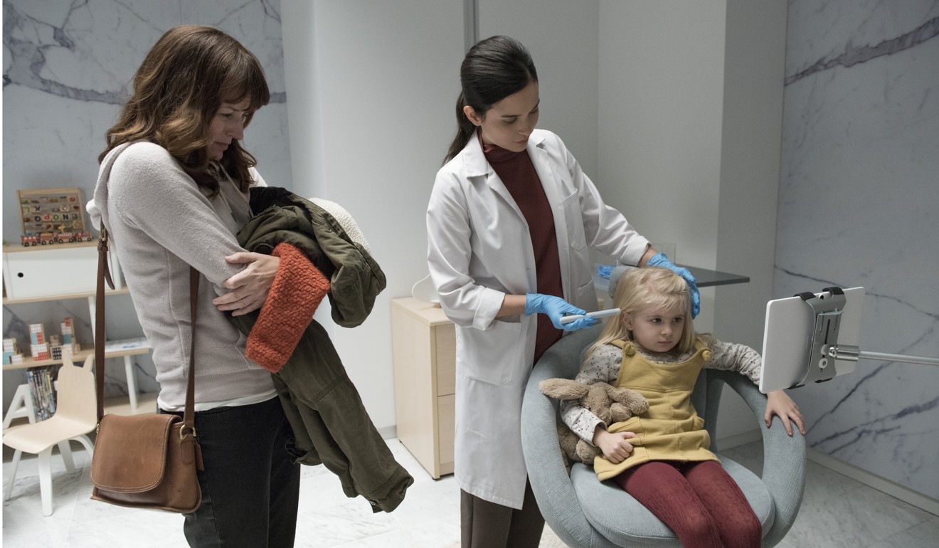 In Foster’s Black Mirror episode Arkangel, a mother employs a sophisticated tracking tool to keep an eye on her daughter.