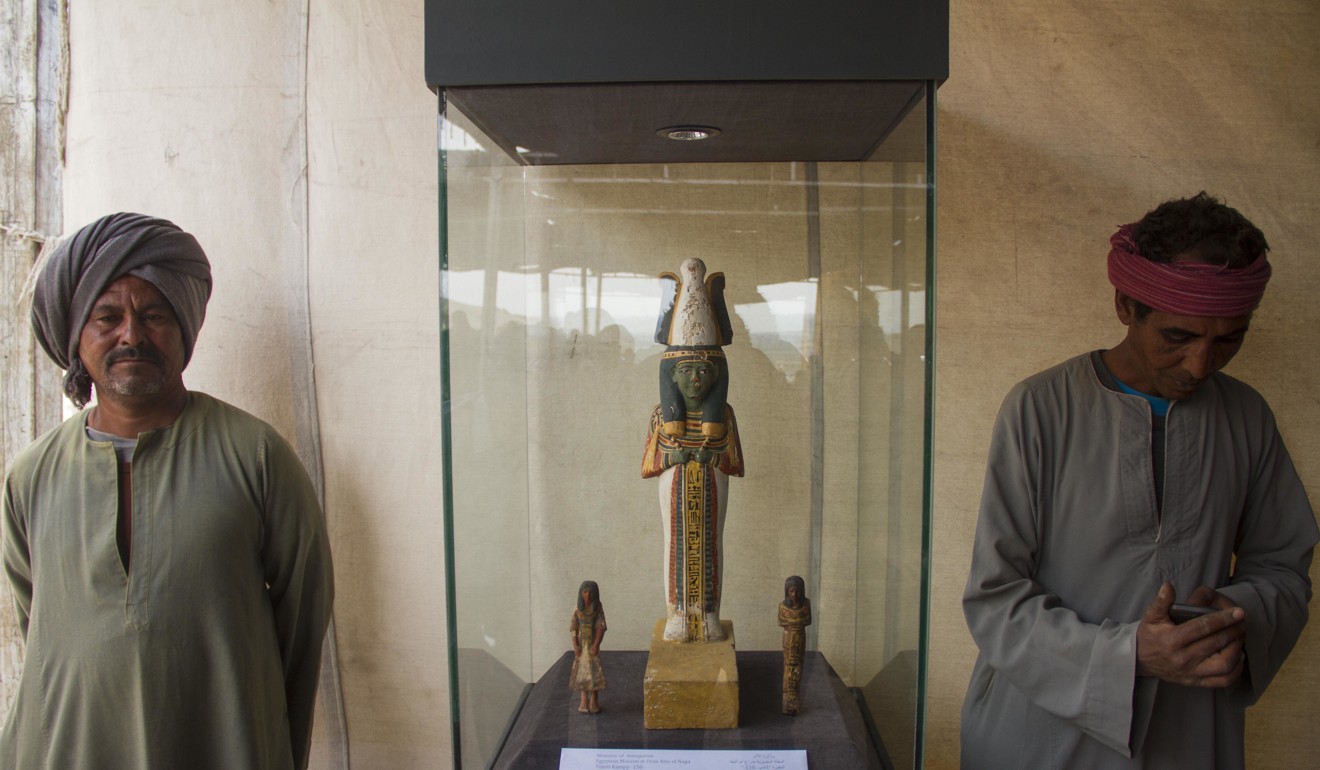 Archaeologists get first inside look of two ancient tombs after ...