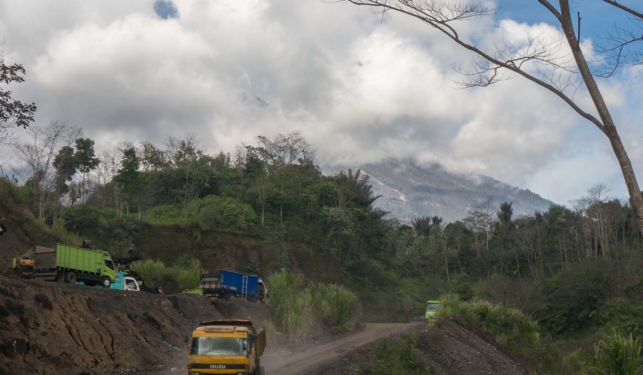 The gravel mine where Ketut Suweni and her collective mine gravel to sell. Photo: Nathan Thompson