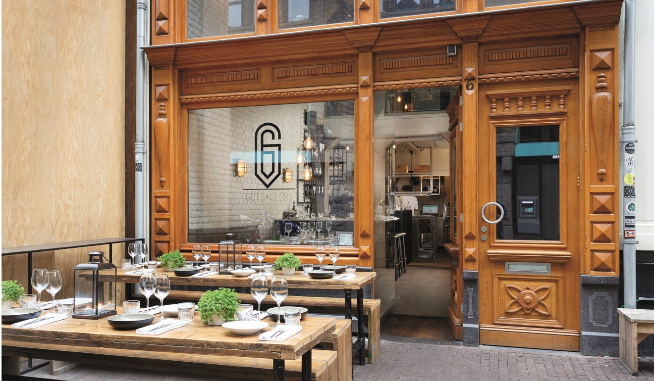 The exterior of Guts and Glory in Amsterdam. Photo: Peer de Wit