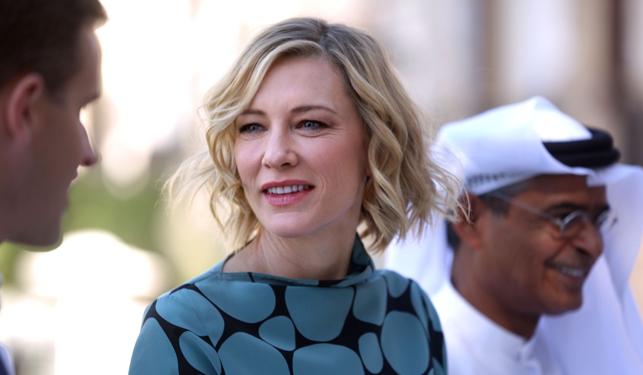 Australian actor Cate Blanchett is among Hollywood stars who have signed up to a new initiative targeting workplace sexual harassment. Photo: AFP