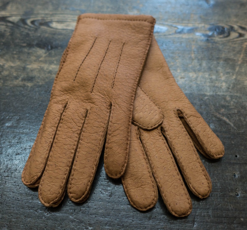 Gloves add to the complete feel. They come in different materials and colours.