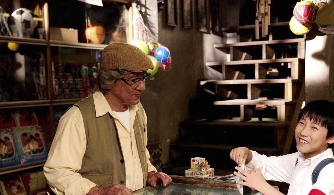 Jackie Chan in Miracles of the Namiya General Store.