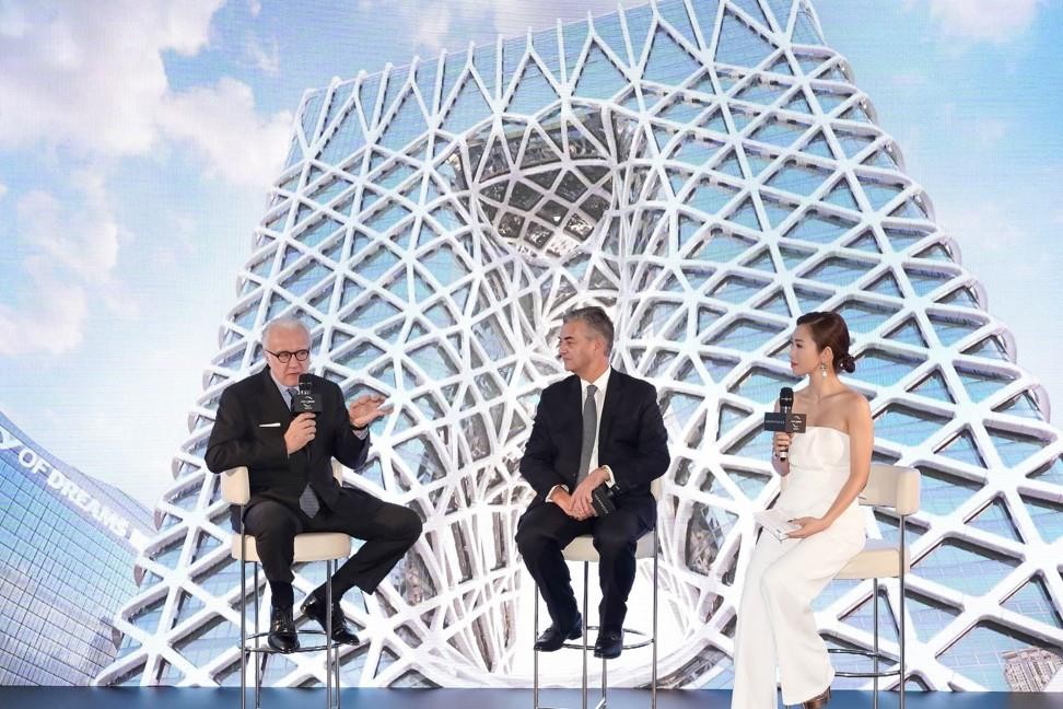 Alain Ducasse (left) in Macau