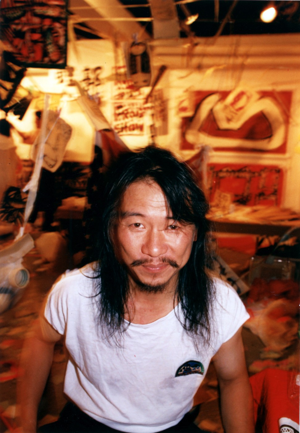 Kwok Man-ho, aka Frog King, in 1990.