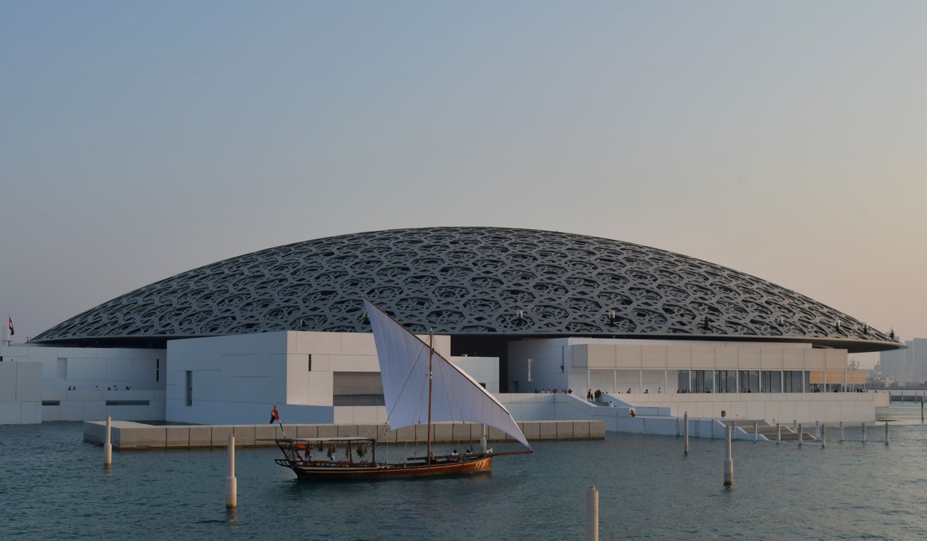 The Louvre Abu Dhabi Museum, where Leonardo da Vinci’s Salvator Mundi will be on show. Photo: AFP