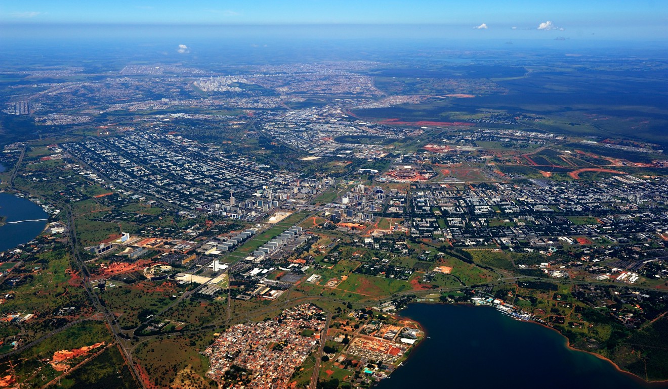 Brasilia, which was built in the shape of an aircraft. Picture: Alamy